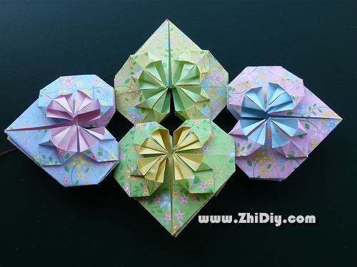 精致折纸心形的折纸图解威廉希尔中国官网
手把手教你制作漂亮的折纸心