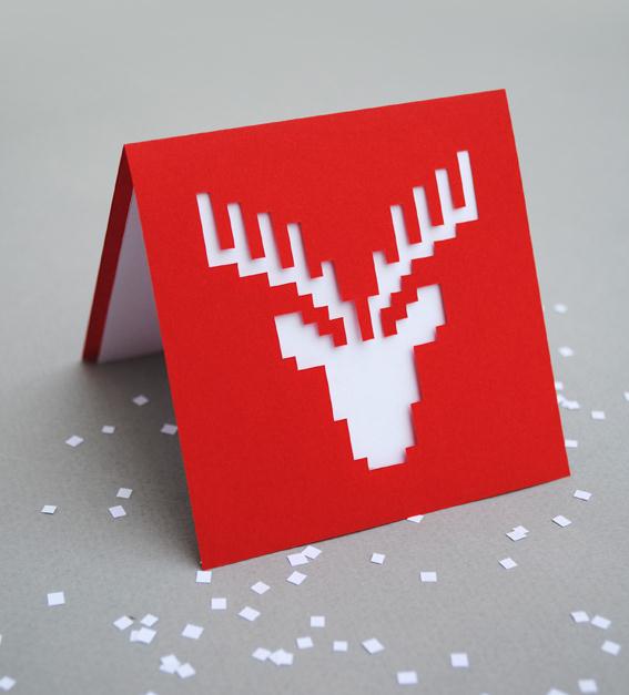 简单圣诞节纸艺威廉希尔公司官网
圣诞贺卡手把手教你制作漂亮的驯鹿圣诞贺卡
