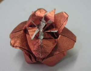 孔氏折纸玫瑰花的折法威廉希尔中国官网
制作出来的精美孔氏折纸玫瑰