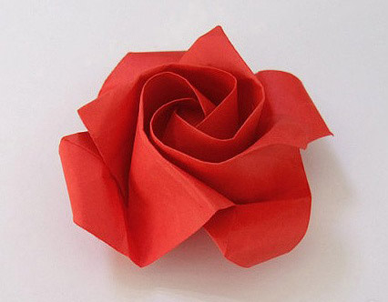 折纸阿布设计和制作出来的折纸玫瑰花折纸图解威廉希尔中国官网
手把手教你折纸玫瑰