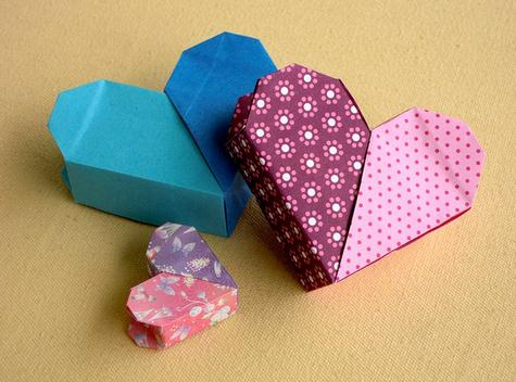 折纸心盒子的基本折法威廉希尔中国官网
手把手教你制作精美的折纸心盒子