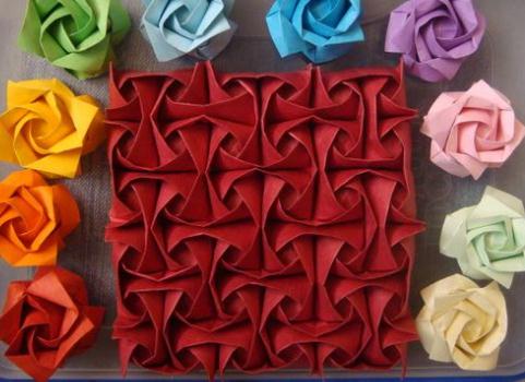 连体折纸玫瑰花的折纸图解威廉希尔中国官网
手把手教你制作连体折纸玫瑰