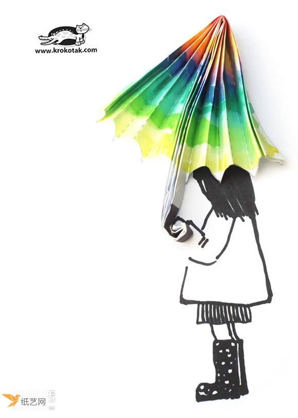 儿童威廉希尔公司官网
折叠纸彩色雨伞的图解