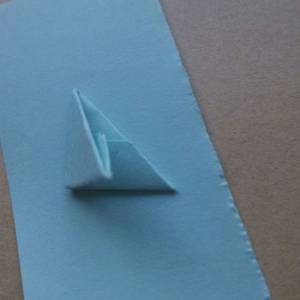 基本折纸三角插单元制作 三角插的根本在此