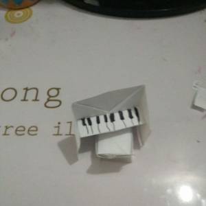 立体折纸钢琴的儿童威廉希尔公司官网
制作方法