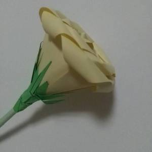 超级简单逼真的折纸玫瑰花图解威廉希尔中国官网
