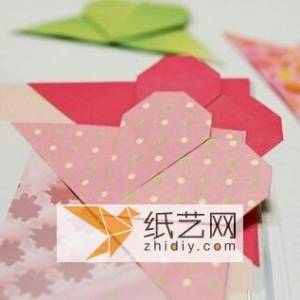 简单的情人节爱心折纸书签制作威廉希尔中国官网
