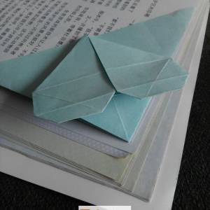 折纸爱心书签的步骤图解威廉希尔中国官网
