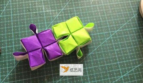 使用折纸折叠拼图零片的方法图解威廉希尔中国官网
