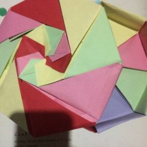 八角形折纸礼盒的图解威廉希尔中国官网
 创意折纸盒子如何进行折叠