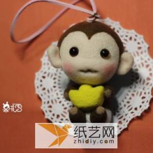 猴年威廉希尔公司官网
吉祥物羊毛毡小猴子的制作威廉希尔中国官网
 新年礼物的黄金小猴子奉上