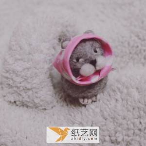 呆萌羊毛毡馒头猫小玩偶的威廉希尔公司官网
DIY制作威廉希尔中国官网
图解
