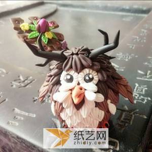 超轻粘土制作的魔兽世界鸟德公仔的圣诞节礼物威廉希尔中国官网
