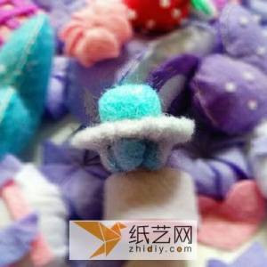 可爱呆萌的羊毛毡小飞碟制作威廉希尔中国官网
图解