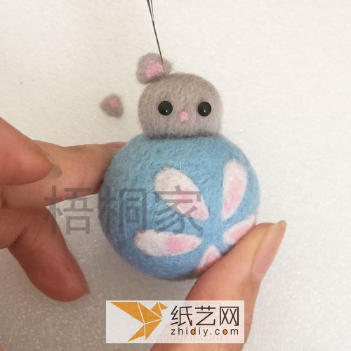羊毛毡威廉希尔中国官网
  圆球玩耍猫   第7步