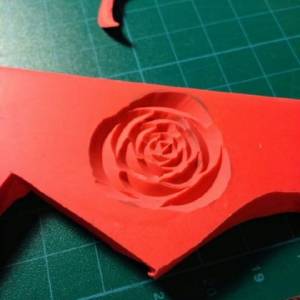 情人节礼物橡皮章最适合的玫瑰花留白的制作威廉希尔中国官网
