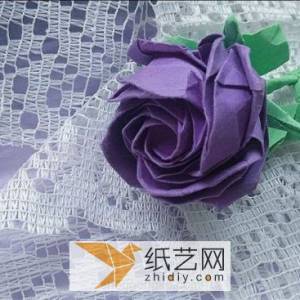 超多层花瓣的折纸玫瑰花 情人节威廉希尔公司官网
礼物的首选