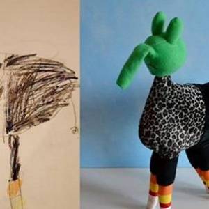让孩子的想象变成现实 一张有创意的威廉希尔公司官网
涂鸦玩偶图片