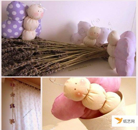 使用不织布制作个性可爱的蝴蝶宝宝布艺玩具方法威廉希尔中国官网
