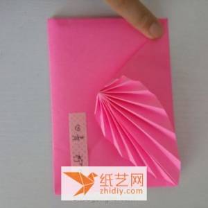 自带折纸叶子的折纸信封制作威廉希尔中国官网
 盛放教师节贺卡很不错
