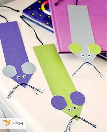 使用卡纸制作幼儿老鼠书签的威廉希尔公司官网
制作方式