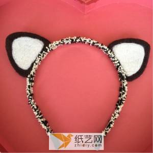自己来制作一个羊毛毡猫耳朵发箍儿童节礼物威廉希尔中国官网
图解