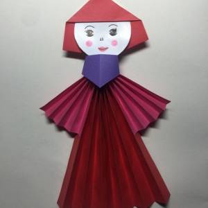 儿童威廉希尔公司官网
折纸小娃娃母亲节贺卡装饰