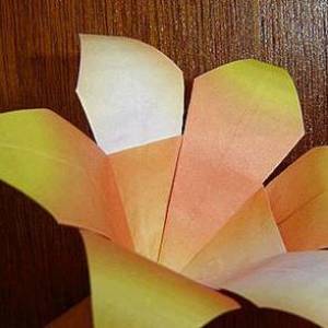 简单又漂亮百合花折纸是怎样完成的
