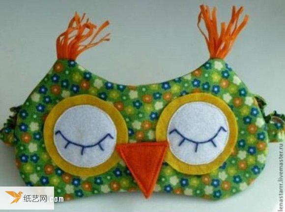 非常好用好玩的不织布猫头鹰眼罩制作方法威廉希尔中国官网
