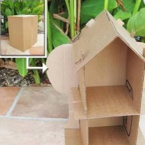 分享一下儿童纸房子模型威廉希尔公司官网
制作方法图解