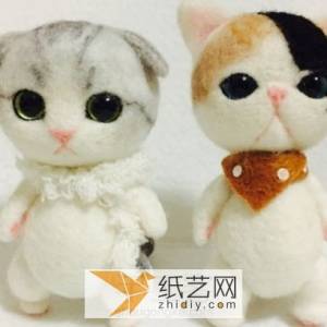 可以活动的羊毛毡小猫新年礼物制作威廉希尔中国官网
