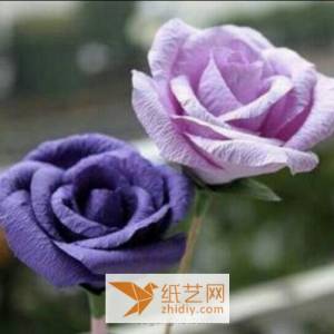 一种新的纸玫瑰花的制作威廉希尔中国官网
 很适合圣诞节礼物