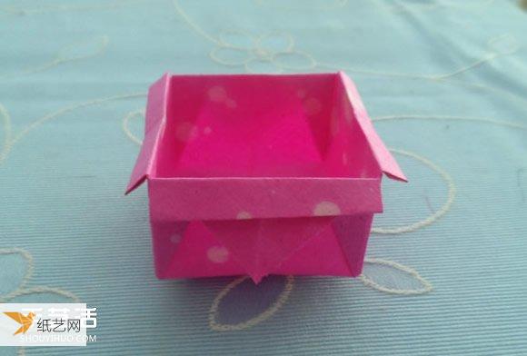 儿童折叠简单纸盒子的图解威廉希尔中国官网
