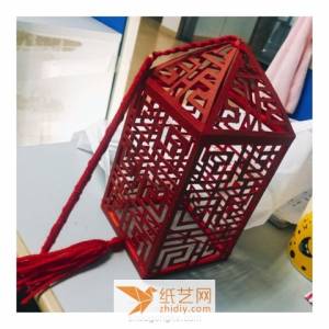 古色古香镂空中国风灯笼的制作威廉希尔中国官网
