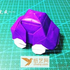 可爱折纸小汽车儿童节礼物制作威廉希尔中国官网
