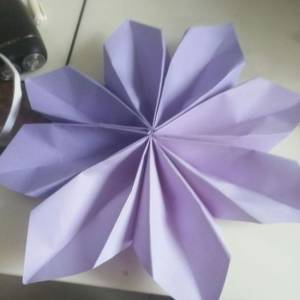 超级简单折纸花 教师节装饰教室