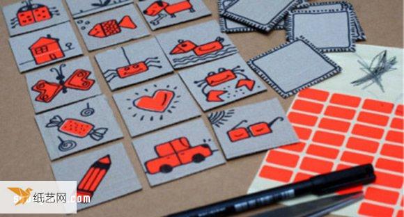 硬纸板废物利用威廉希尔公司官网
制作个性好玩的游戏卡片