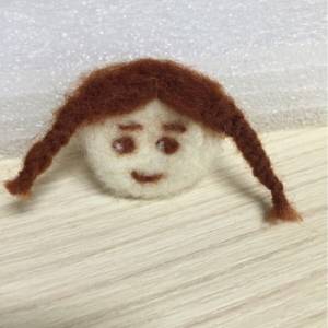 新手入门的羊毛毡娃娃头制作威廉希尔中国官网
