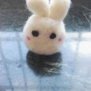 包教包会的羊毛毡DIY小兔子玩偶威廉希尔中国官网
