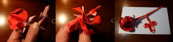 折纸玫瑰花如何折叠的说明可以让你轻松的学会如何威廉希尔公司官网
制作折纸玫瑰