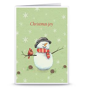 圣诞贺卡之雪中的圣诞雪人威廉希尔公司官网
制作贺卡可打印模版下载