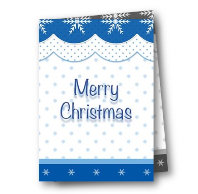 圣诞节的雪 蓝色可打印圣诞贺卡制作威廉希尔公司官网
DIY模版下载