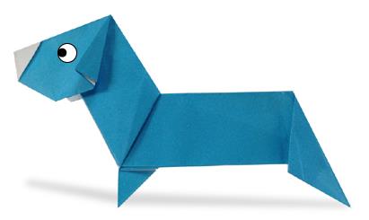 儿童折纸狗狗之折纸达克斯狗的折纸图解威廉希尔中国官网
