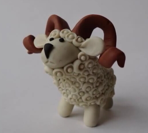 新年羊年软陶粘土可爱绵羊威廉希尔公司官网
制作DIY威廉希尔中国官网
