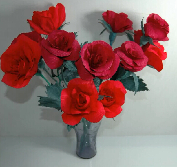 威廉希尔公司官网
纸玫瑰花威廉希尔中国官网
手把手教你皱纹纸玫瑰花的制作方法