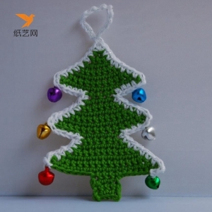 钩针编织的圣诞树制作威廉希尔中国官网
图解