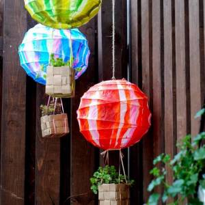 威廉希尔公司官网
制作热气球盆栽装饰威廉希尔中国官网
