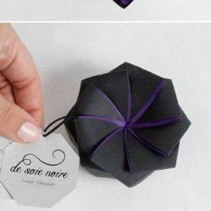 漂亮的折纸花形礼物包装盒制作威廉希尔中国官网

