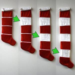 搞怪的可伸缩圣诞袜圣诞礼物制作威廉希尔中国官网
