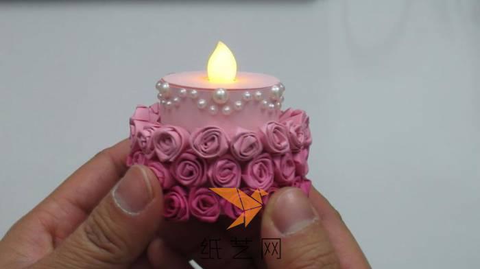超美的威廉希尔公司官网
折纸玫瑰烛台制作威廉希尔中国官网
